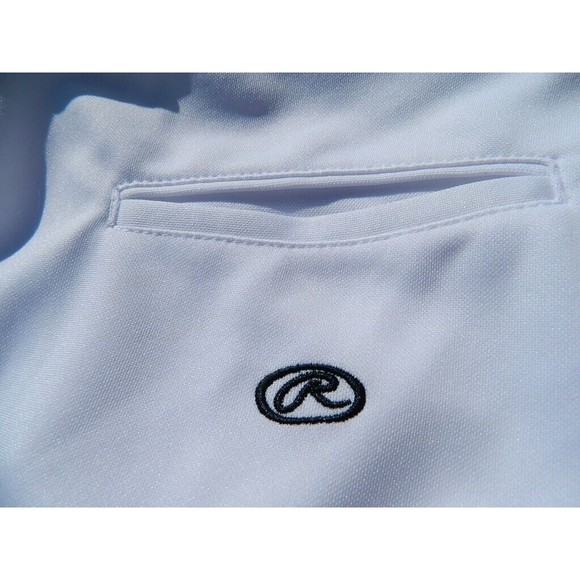 Rawlings Baseball Pants Men's XL White Elastic Bottom NWT - Picture 5 of 12